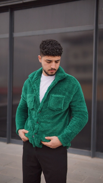 Yeşil PelüşCeket